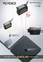 Série GV Sensor a laser digital CMOS Catálogo