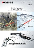 Série PX Sensor fotoelétrico para trabalhos pesados Catálogo