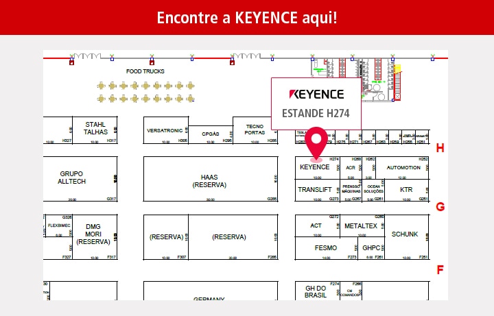 Encontre a KEYENCE aqui!