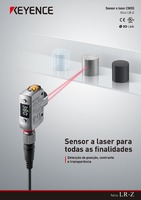 Série LR-Z Sensor a laser CMOS Catalogo