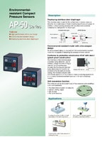 Série AP-50 Sensor de pressão compacto Catálogo
