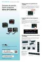 Série AP-C30/30 Sensor de pressão digital ultracompacto Catálogo