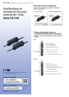 Série FS-T/M Sensores digitais de fibra óptica Catálogo