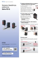 Série PZ-G Sensores roscados autônomos Catálogo
