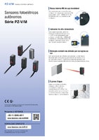 Série PZ-V/M Sensores fotoelétricos autônomos Catálogo