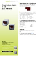 Série RT Temporizador de LED Catálogo