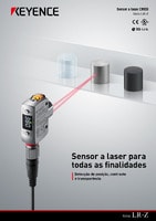 Série LR-Z Sensor a laser CMOS Catalogo