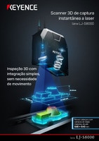Série LJ-S8000 Scanner 3D de captura instantânea a laser Catalogo