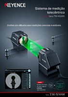 Série TM-X5000 Sistema de medição telecêntrico Catálogo