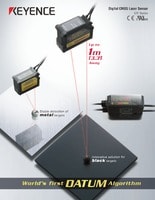 Série GV Sensor a laser digital CMOS Catálogo