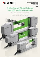 Série LS-7000 Micrômetro óptico de LED/CCD Catálogo
