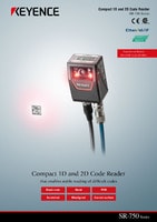 Série SR-750 Leitor compacto de código de barras bidimensional Catálogo