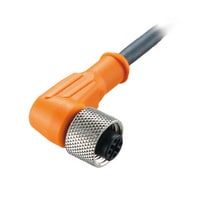 OP-87276 - Cabo conector de 2 m M12 de PUR em formato de L