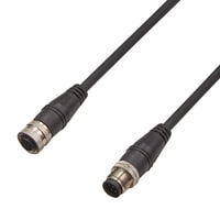 GS-P5CC3 - Cabos para modelos do tipo conector M12 Para extensão Tipo de função simples (5 pinos) 3 m