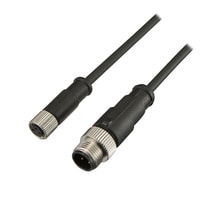 OP-89128 - M8 de 3 pinos Cabo para conector de amplificador integrado/ Cabo para conector de relé do amplificador Alta flexibilidade 2 m