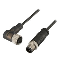 OP-89143 - M12 de 4 pinos Cabo para conector de amplificador integrado Com LED (somente PNP) 2 m