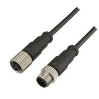 OP-89147 - M12 de 4 pinos Cabo para conector de amplificador integrado Resistente a óleo 5 m