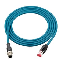 OP-87458 - Cabo de Ethernet (M12 de 4 pinos - RJ-45) Compatível com NFPA79 5 m