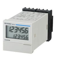 RC-12 - LCD de 48-mm □ 6 dígitos e 7 segmentos, um estágio predefinido, alimentação em CA